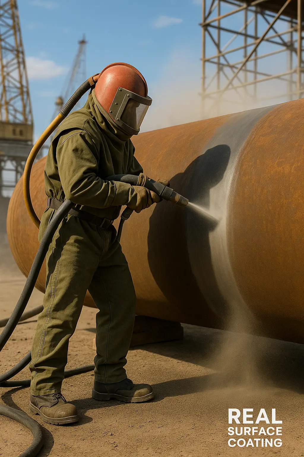 Surface coating worker